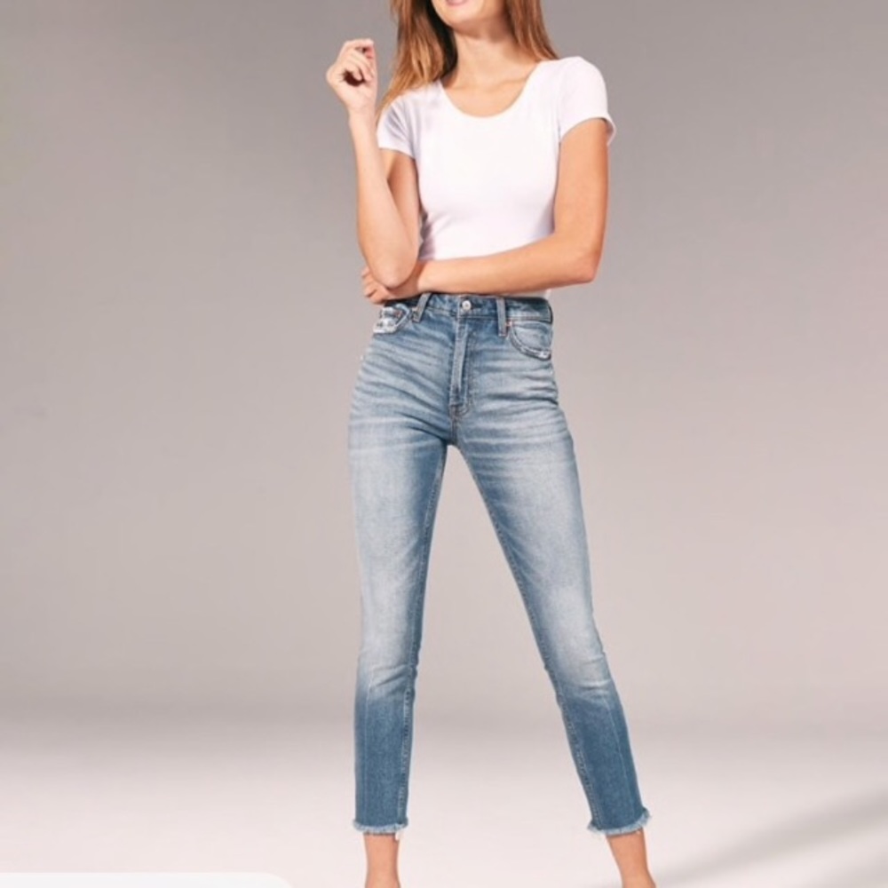Abercrombie & Fitch Simone Slim High Rise Jeans